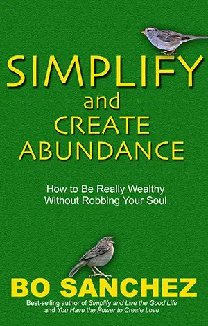 Simplify and Create Abundance by Bo Sanchez Book Review, Mom Finance Blog, MomFinanceBlog.com