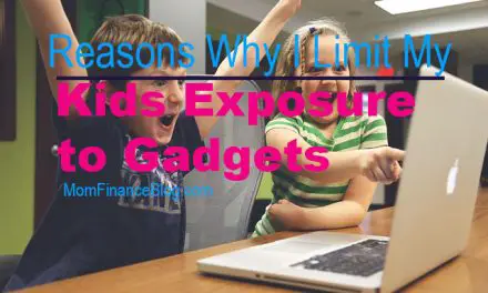 Reasons why I Limit my Kids Exposure to Gadgets